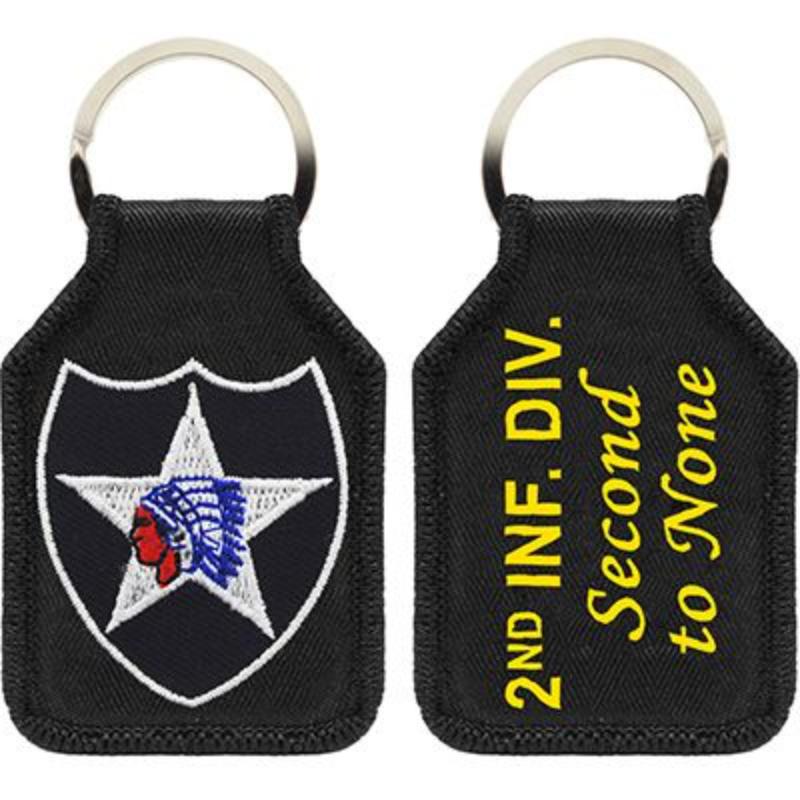 KC0107 Key Ring - Army, 2nd Division - Embark - 1.88 x 2.75 in.