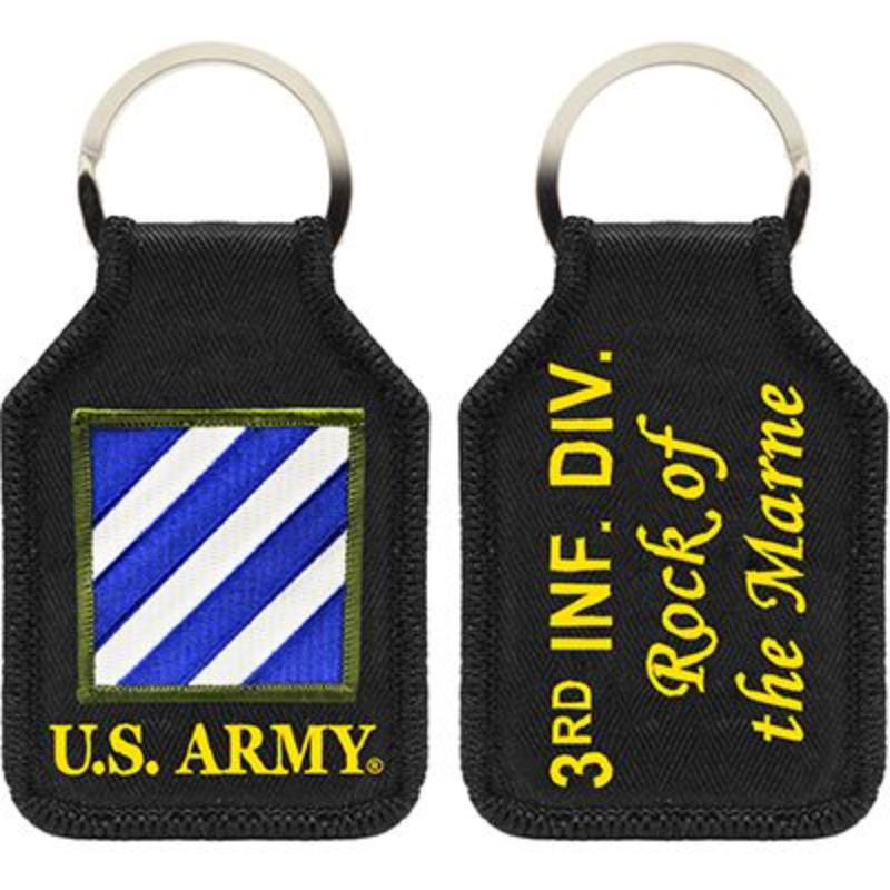 KC0131 Key Ring - Army, 3rd Division - Embark - 1.88 x 2.75 in.