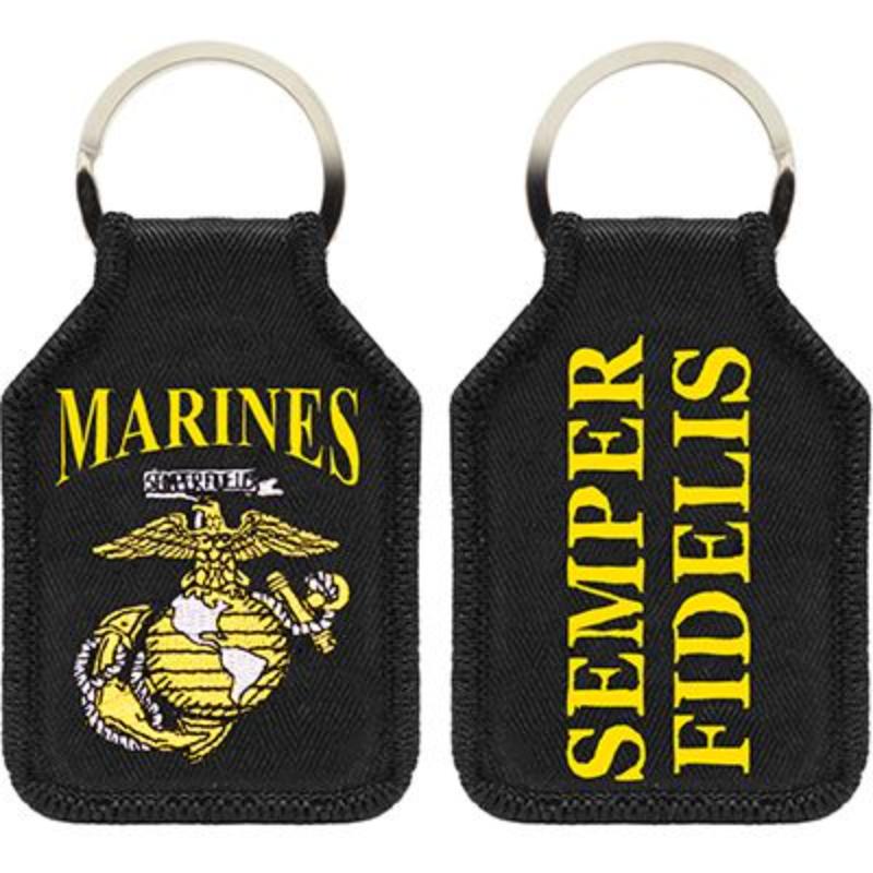 KC0161 Key Ring - USMC Logo - Embark - 1.88 x 2.75 in.