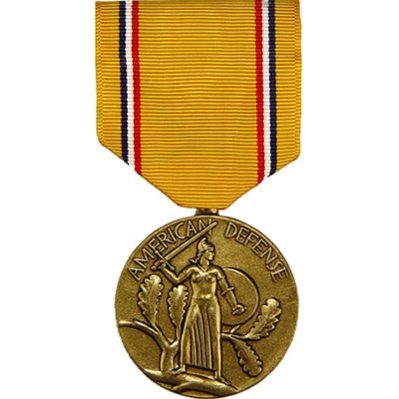 M0048 Medal - American Defense - 2.88 in.