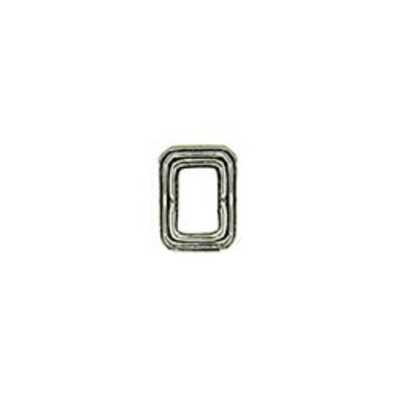 M7660 Dev-Numeral 0, Silver - 0.19 in.