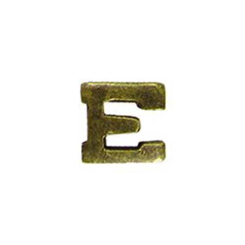 M7807 Dev-Letter E, USN, Gold - 0.25 in.