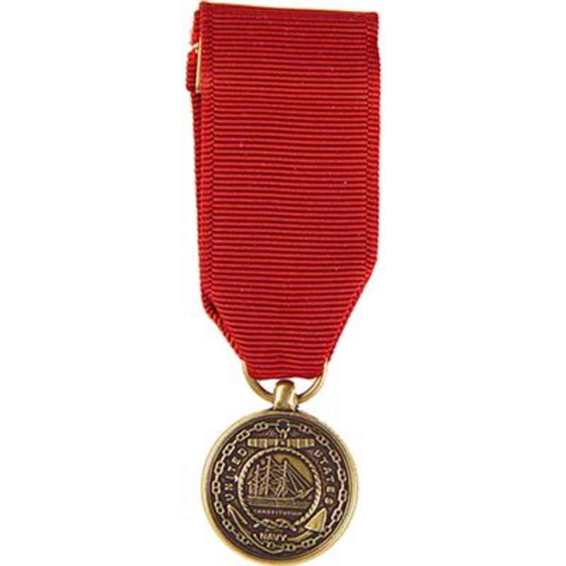 M2038 Mini Medal - USN, Good Conduct - 2.25 in.