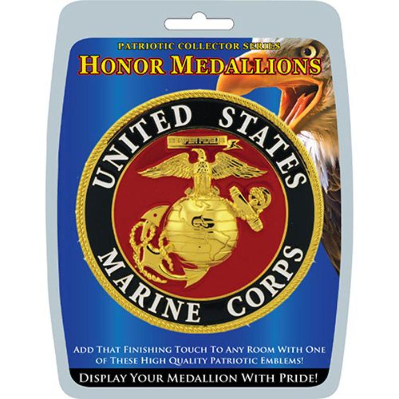MD1001 Medallion - US Marines - 4 in.