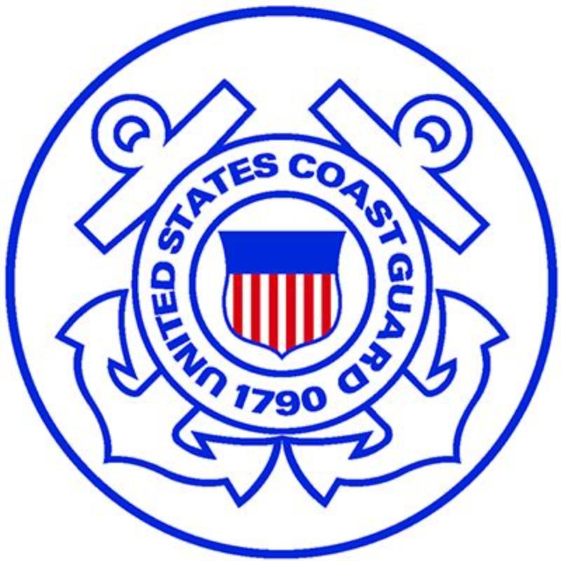 MG0822 Magnet - United States Coast Guard, Button - 3 in.