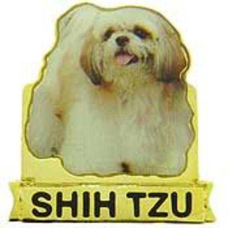 P00350 Pin - Dog, Shih TZU - 1 in.