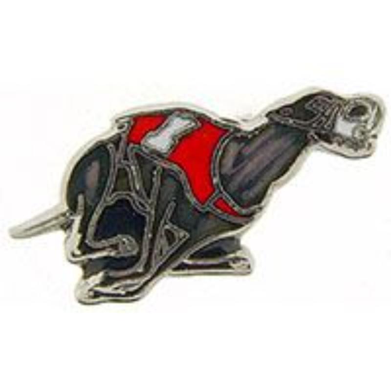 P00645 Pin - Dog, Greyhound No. 1 - 1 in.