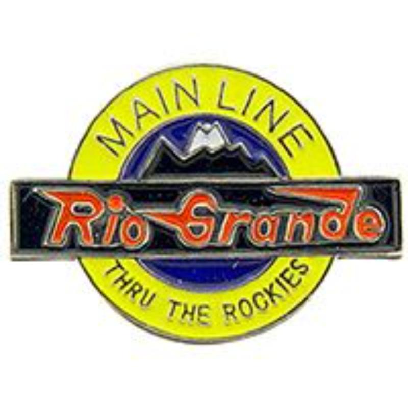 P01003 Pin - RR, Denver & Rio Grand - 1 in.