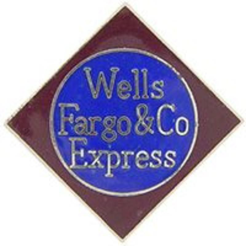 P01065 Pin - RR, Wells Fargo - 1 in -  Eagle Emblems