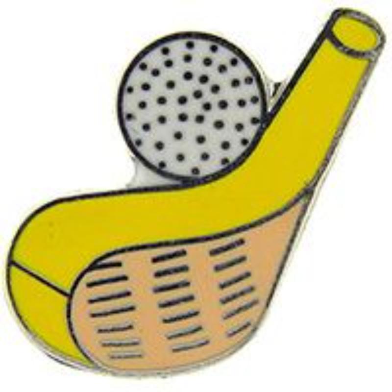 P01810 Pin - Golf, Club &Ball - 1 in.