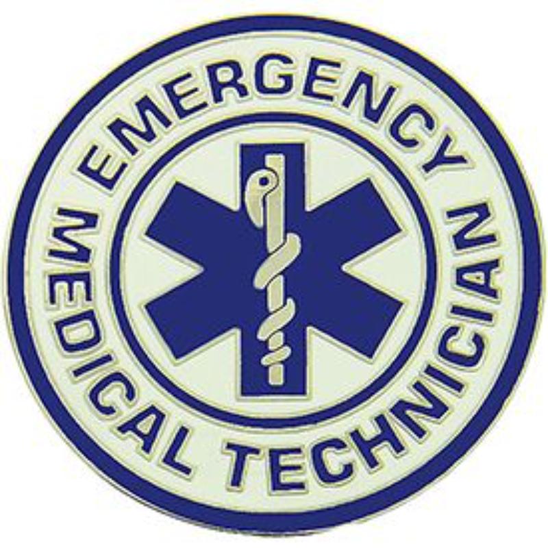 P03718 Pin - EMT, Logo - 1.5 in.