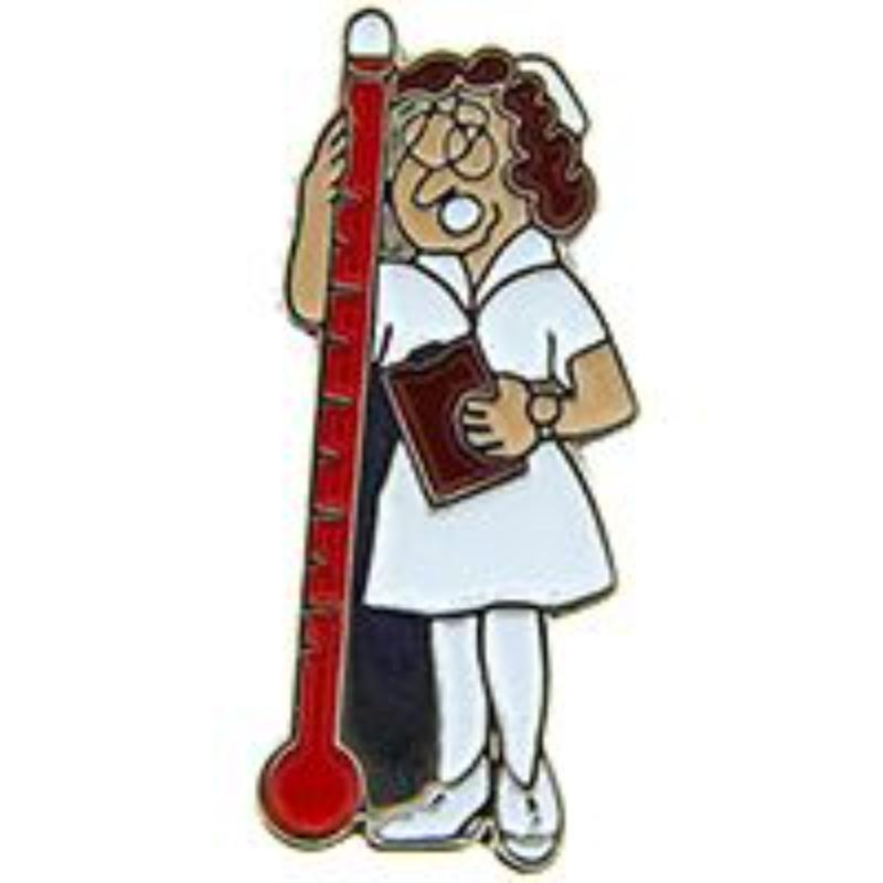 P05364 Pin - Medic, Nurse & Thermo - 1 in.