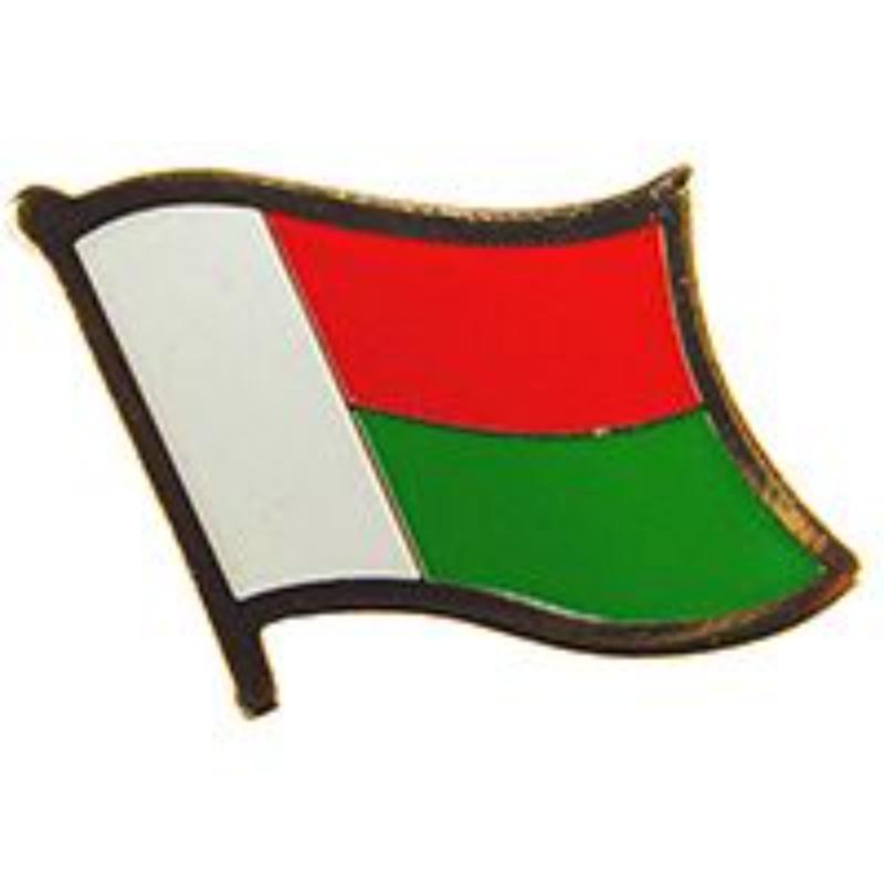 P09570 Flag Pin - Madagascar - 1.625 in.