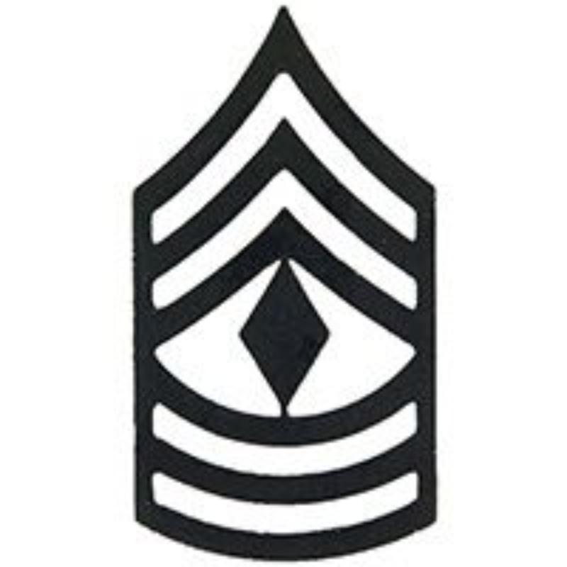 P10218 Rank - USMC, E8, 1st Sergeant - 0.88 in. Wide