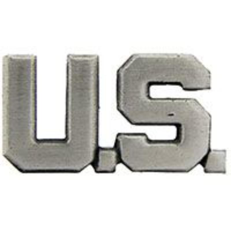P10520 Pin - U.S.Letters - Pewter - 0.81 in.