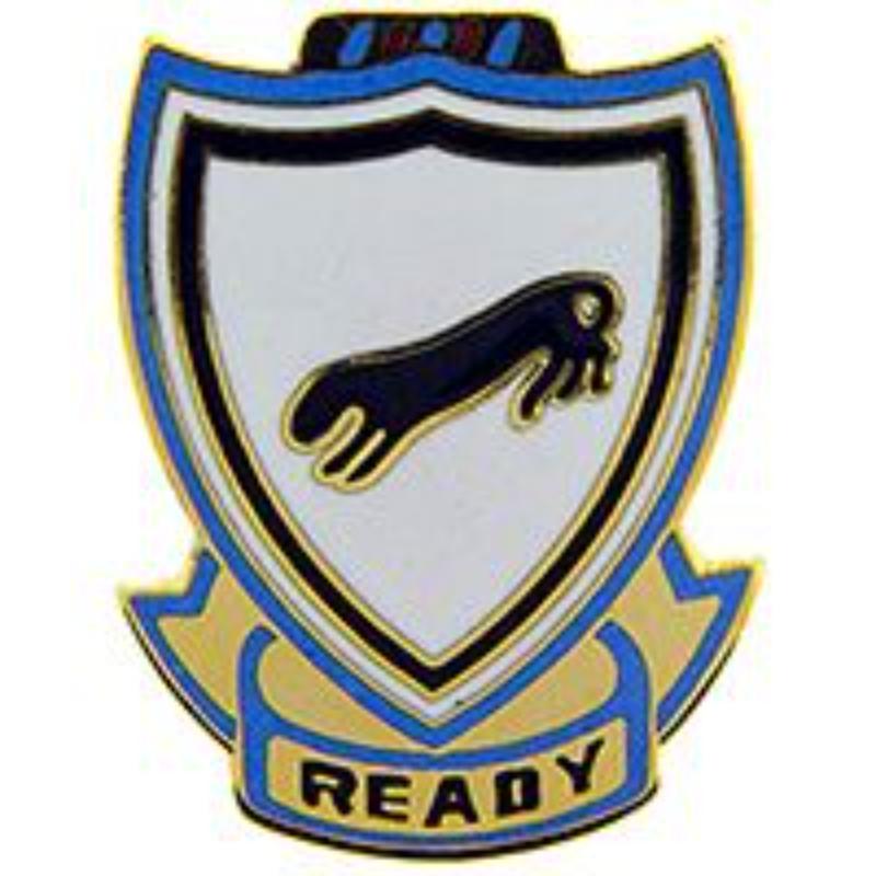P12093 Pin - Army, 55Th Airborne Infantry - 1 in.