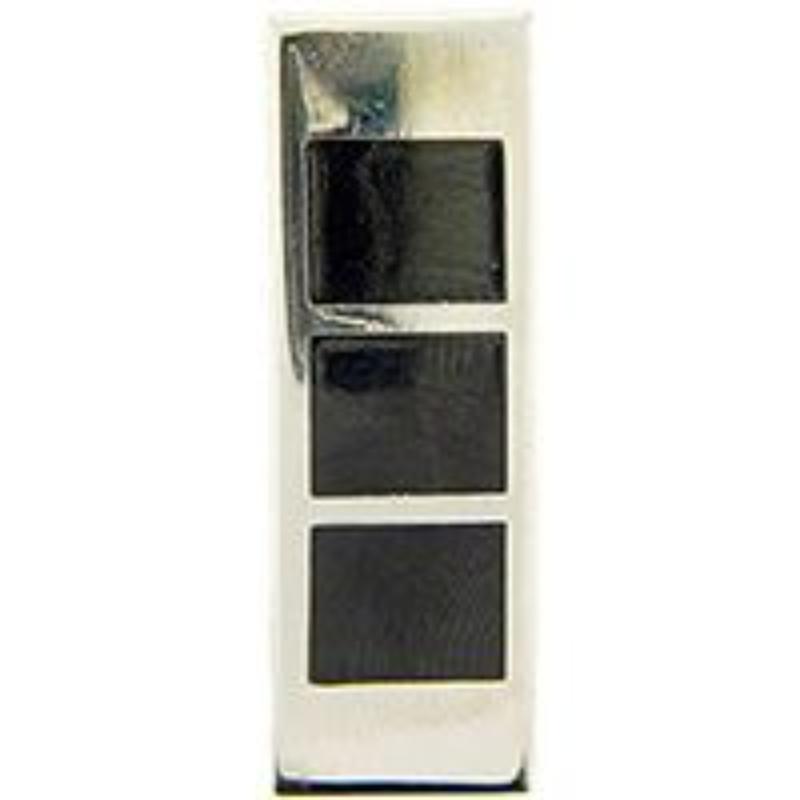 Army WO3 Rank Insignia - Silver & Black - 1.25 in. - Durable Design