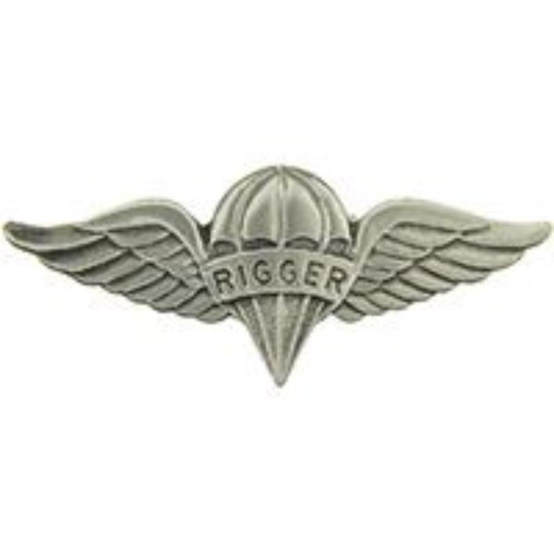 P12652 Wing Pin - Army Paratrooper, Rigger - 1.25 in.