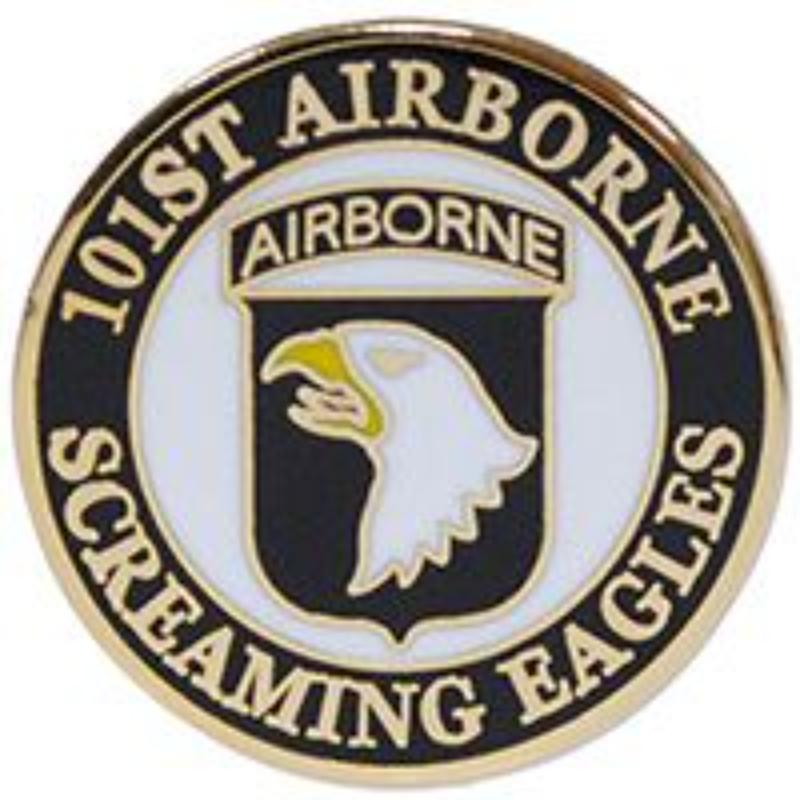 P12768 Pin - Army, 11st Airborne - 1 in.