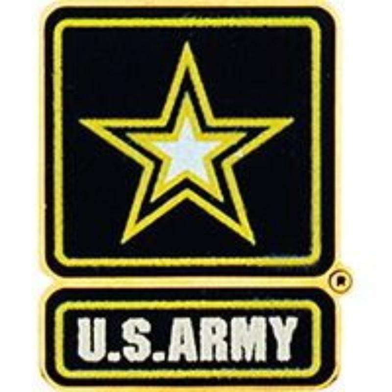 P14242 Pin - Army Logo D - Reg - 1 in.