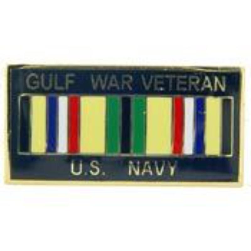 P14246 Pin - Gulf War, USN, Veteran - 1.125 in.