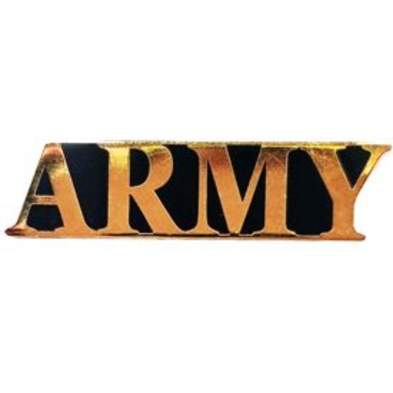 P14768 Pin - Army, Script Army - 1.25 in.