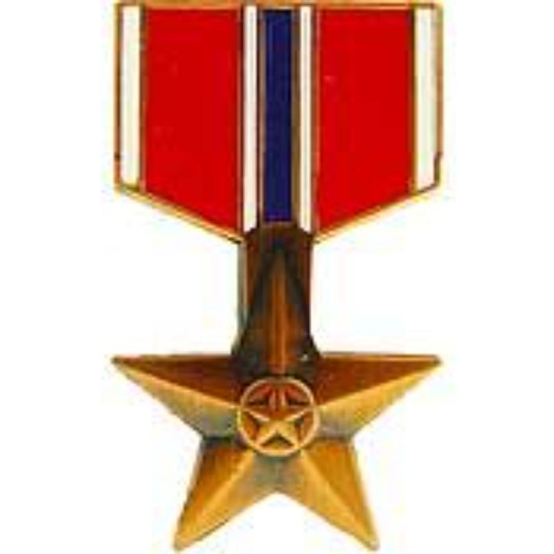 Bronze Star Medal Pin - 1.181 in. - Durable Military Design