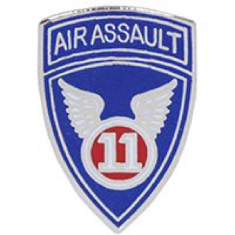 P15106 Pin - Army, 11th Airborne Division Air Assault - 1 in.