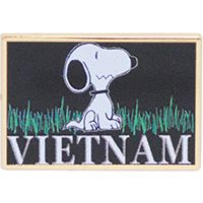 P15287 Pin - Vietnam, Snoopy - 1 in.
