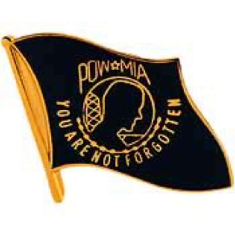 P15294 Pin - Pow Mia, Flag - 1.25 in.