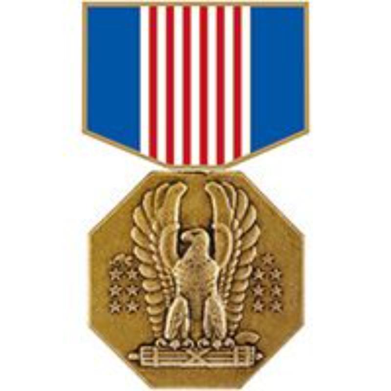 Army Soldiers Medal Pin - Gold - 1.181 in. - Durable Design