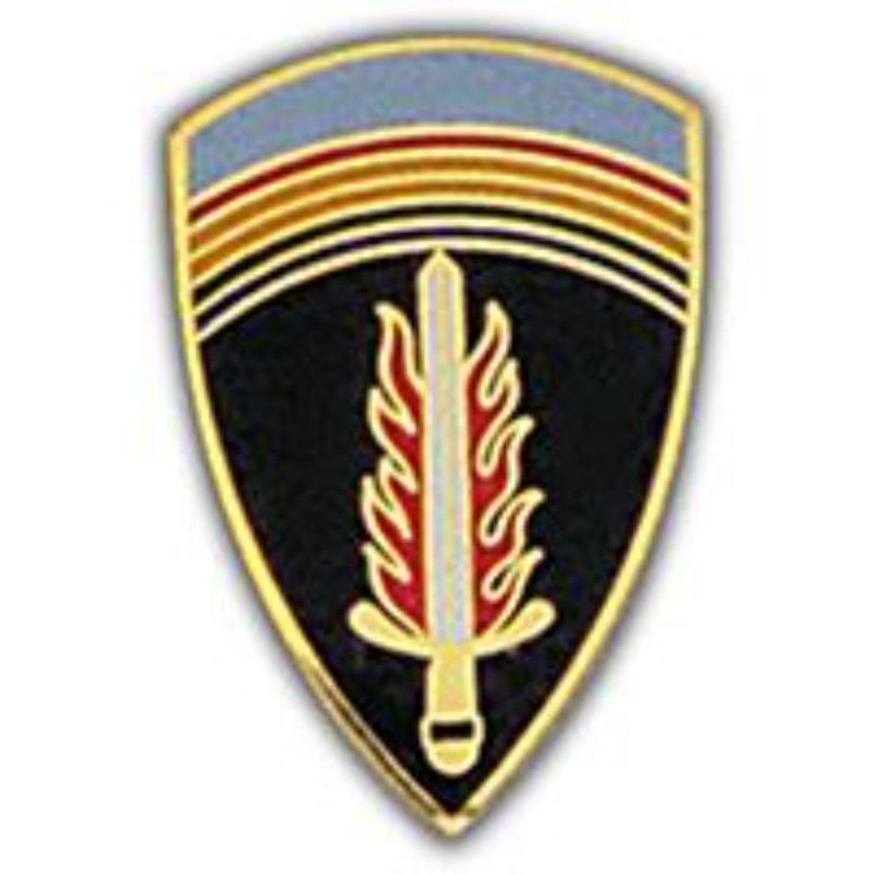 P15332 Pin - Army, Shaef - 1 in.