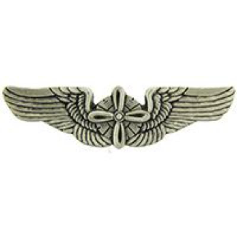 P15446 Mini Wing Pin - USAF, Flight Engineer - 1.25 in.