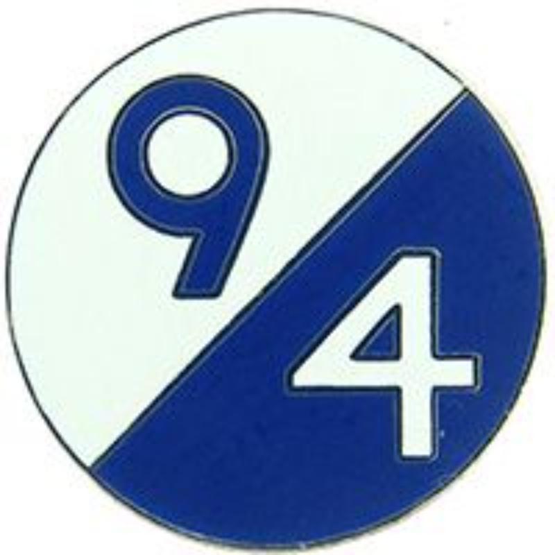 P15495 Pin - Army, 94th Training Division - 1 in.