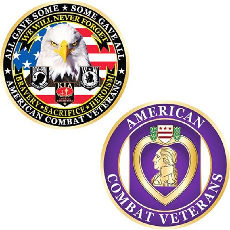 CH3422 Challenge Coin - America - 1.75 in.