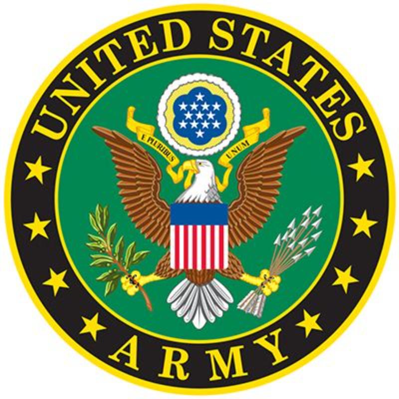 Picture of Eagle Emblems PM0003V Patch - Army Symbol - 3V - Cloth Hook & Eye - 3.63 in.