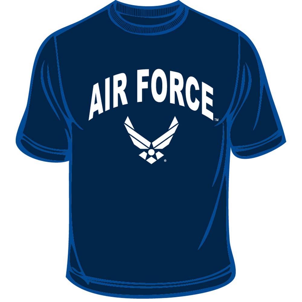 CS0410 T-Shirt - US Air Force, Dark Blue