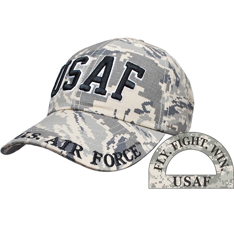 CP00415 Cap - USAF, Letters - Camo