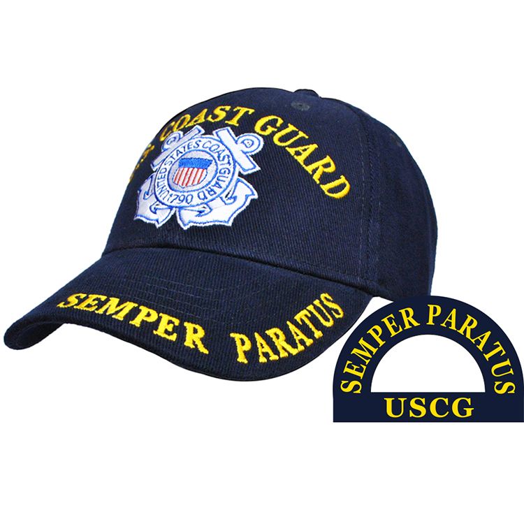 CP00275 Cap - United States Coast Guard, Semper Paratus