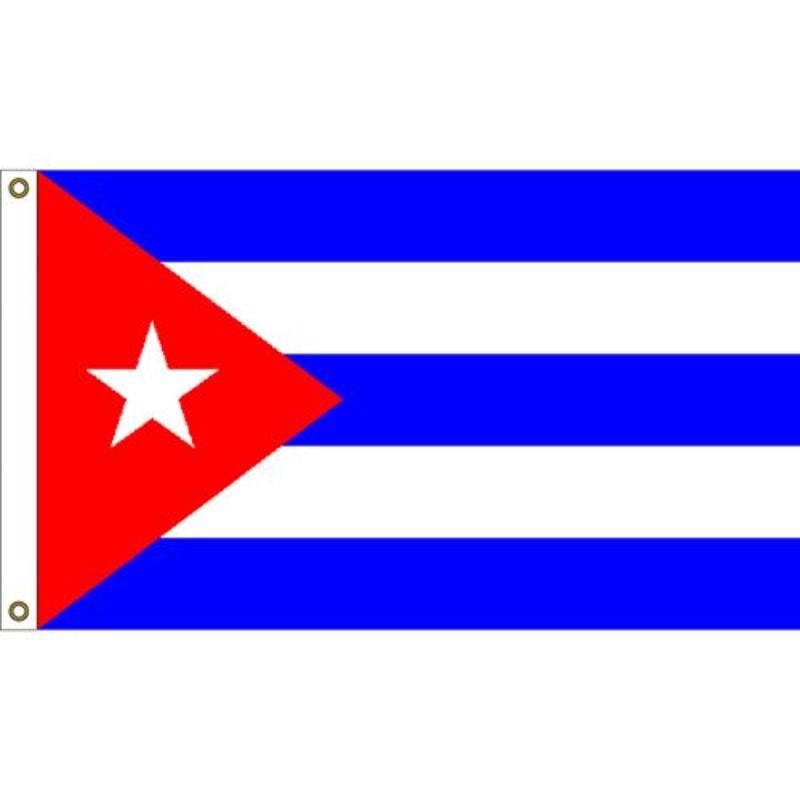 F1021 Flag - Cuba - 3 x 5 ft.