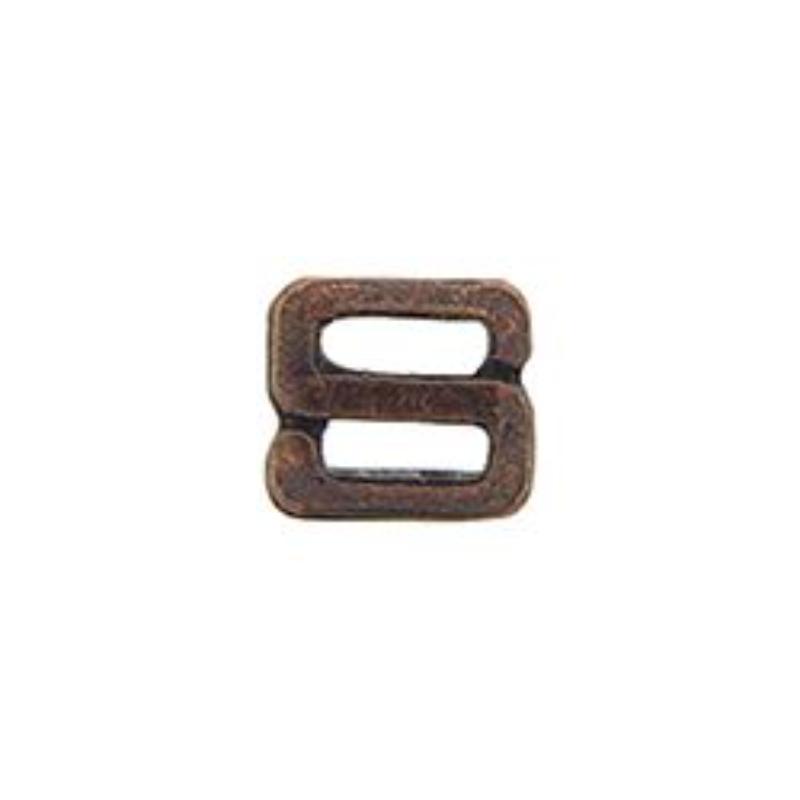M7826 Dev-Letter S, Bronze - 0.25 in.