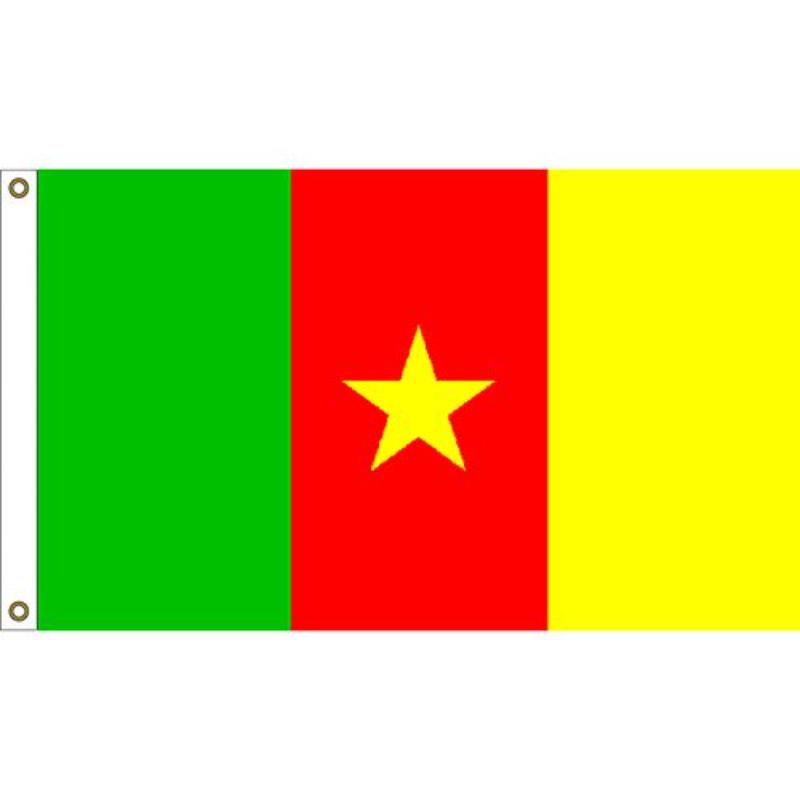 F1165 Flag - Cameroon - 3 x 5 ft.