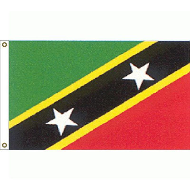 F1249 Flag - St. Christ.Nevis & Kitts - 3 x 5 ft.
