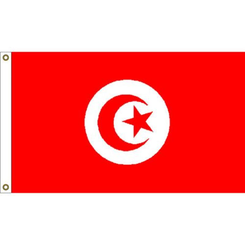 F1259 Flag - Tunisia - 3 x 5 ft.