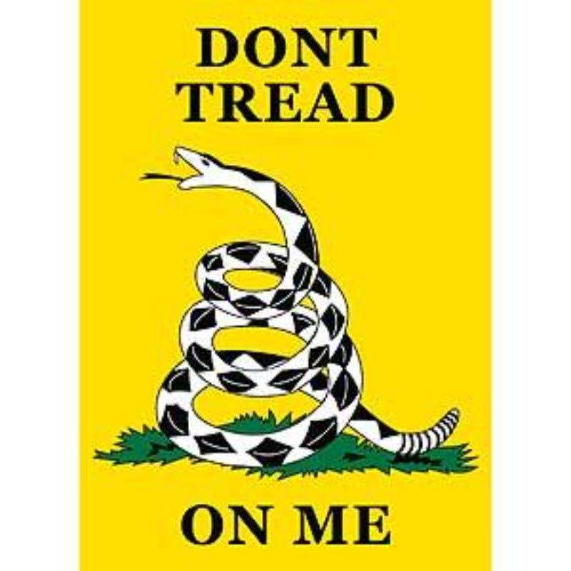 F9038 Banner - Dont Tread on Me - 29 x 40 in.