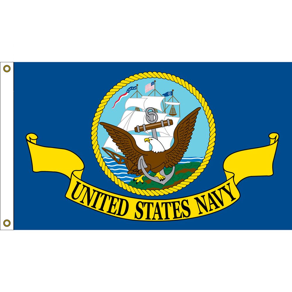 F2306 Flag - USN - 2 x 3 ft.