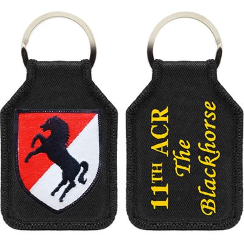 KC0013 Key Ring - Army, 11th Armored Cavalry Regiment - Embark - 1.88 x 2.75 in.