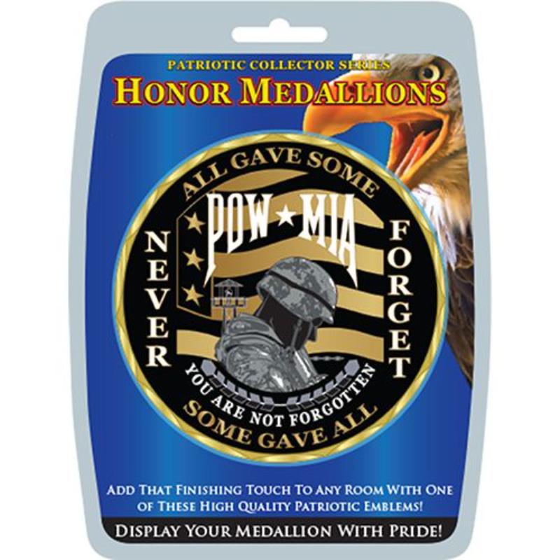 MD0995 Medallion - Pow Mia - 4 in.