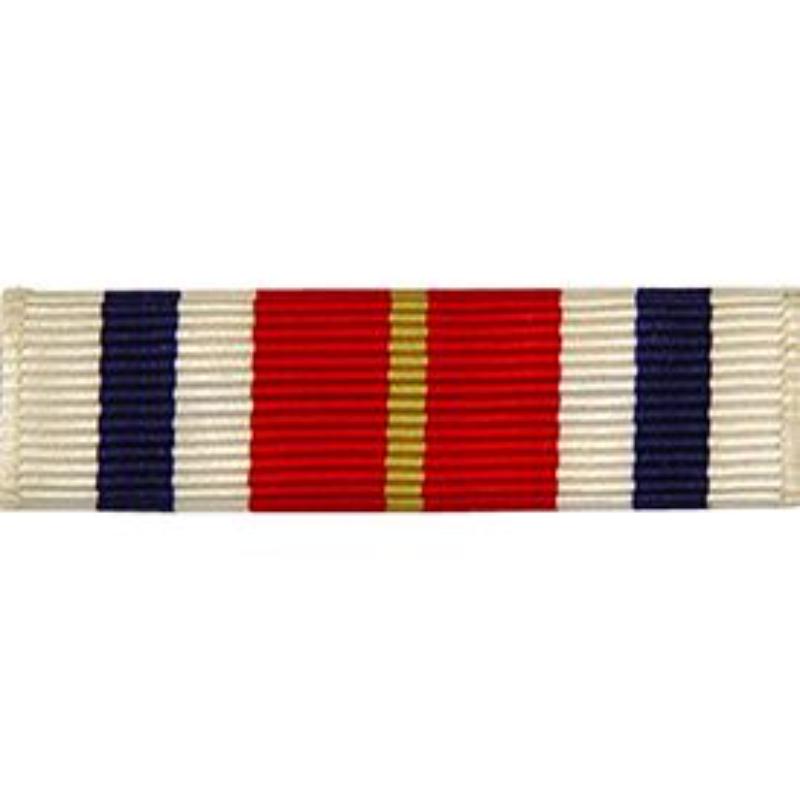 M4137 Ribbon - United States Coast Guard, Basic Training Honor Graduate - 1.44 in.