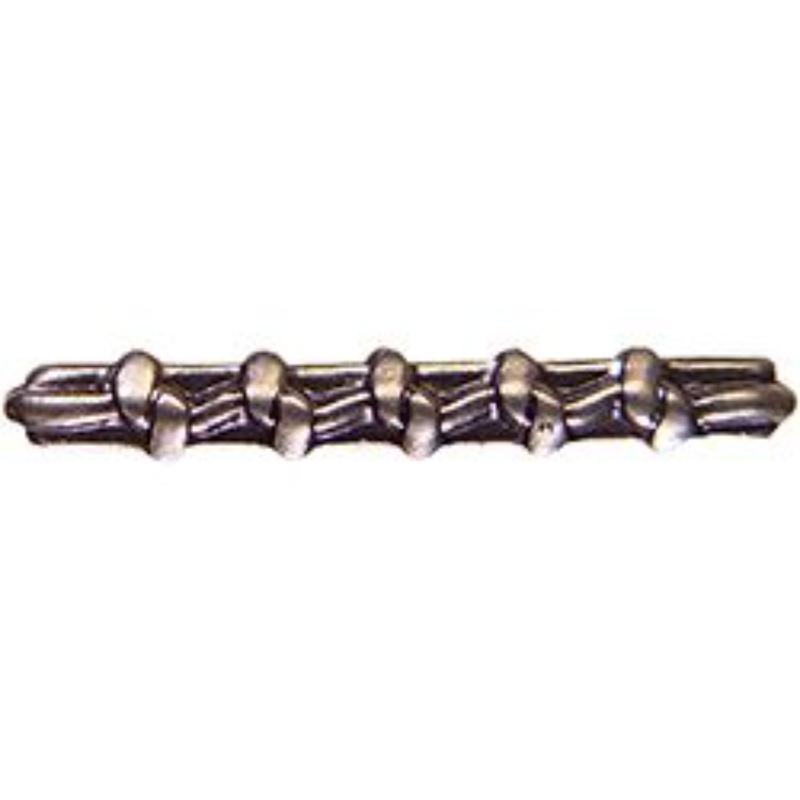 M7620 Dev-Knots, Silver - 1.25 in.
